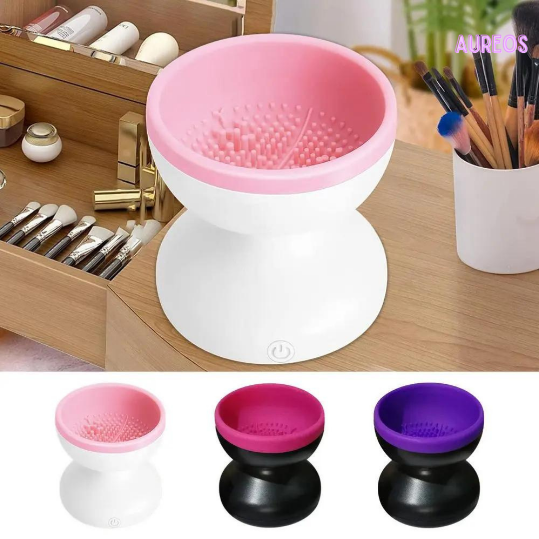 LIMPADOR AUTOMÁTICO DE PINCÉIS DE MAQUIAGEM MISS GLOW