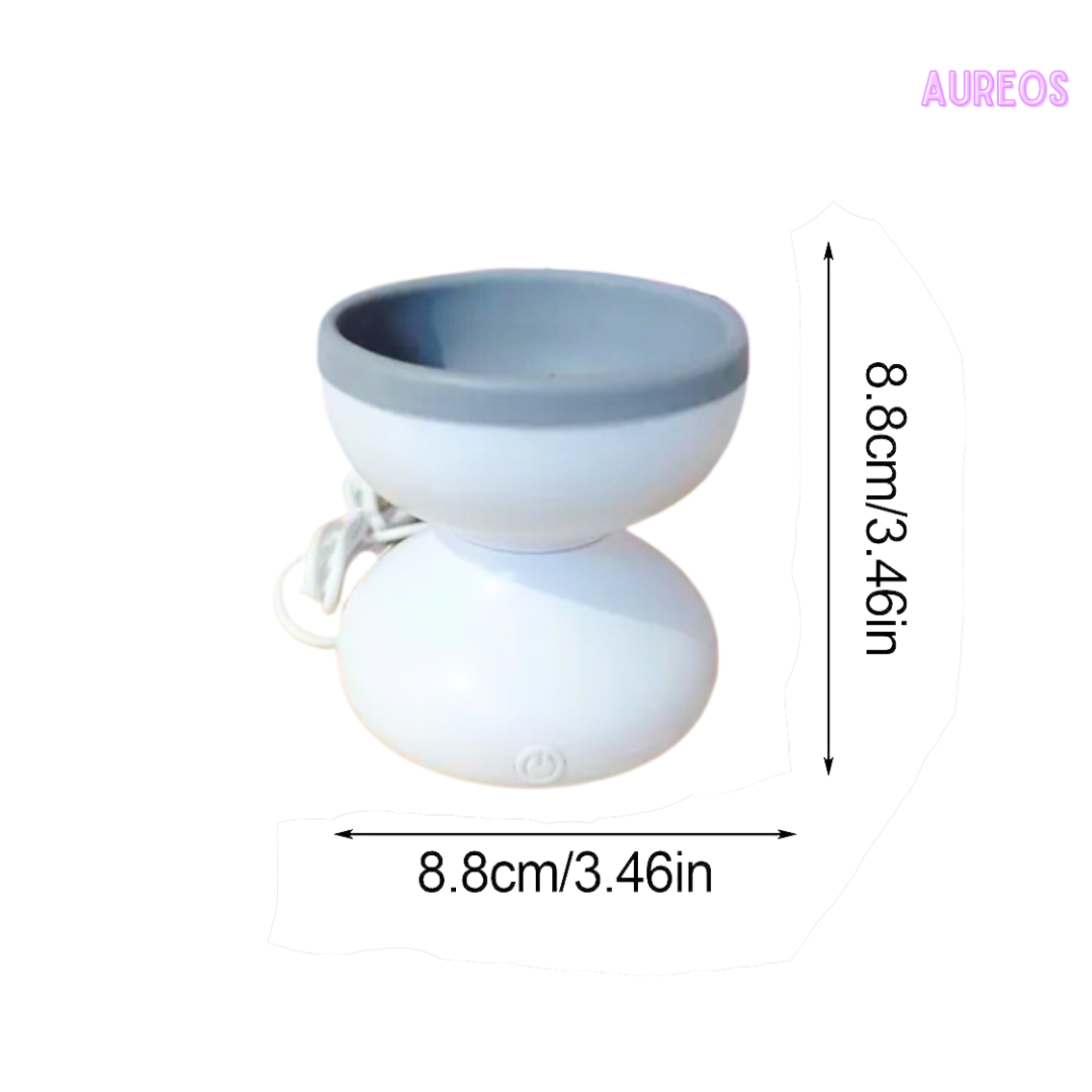 LIMPADOR AUTOMÁTICO DE PINCÉIS DE MAQUIAGEM MISS GLOW