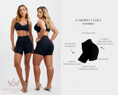 Short Modelador BodyGlow {COMPRE 1 LEVE 2}