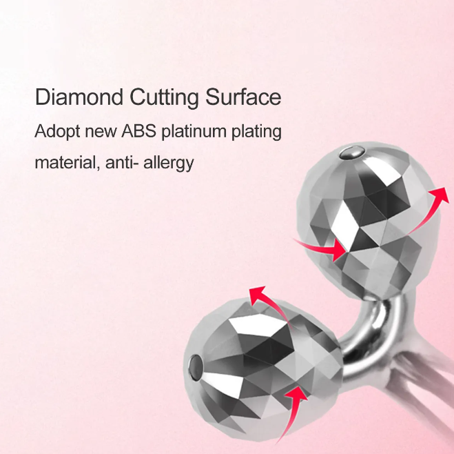 ROLLER ABS TITANIUM AUREOS • MASSAGEM FACIAL