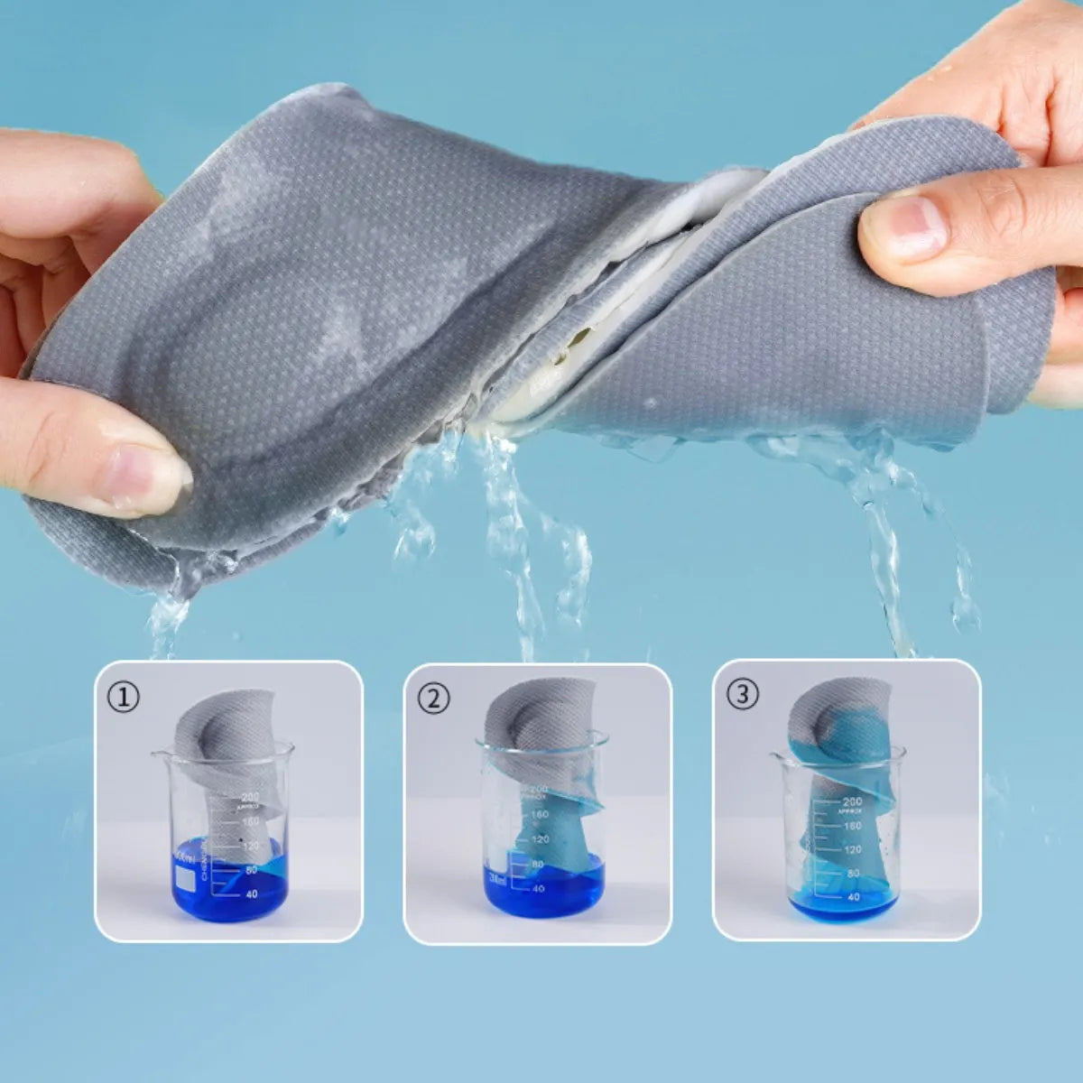 Palmilha De Altissimo Conforto 4d Tênis Sapatos Ortopédica {PAGUE 1 LEVE 2} + Brinde