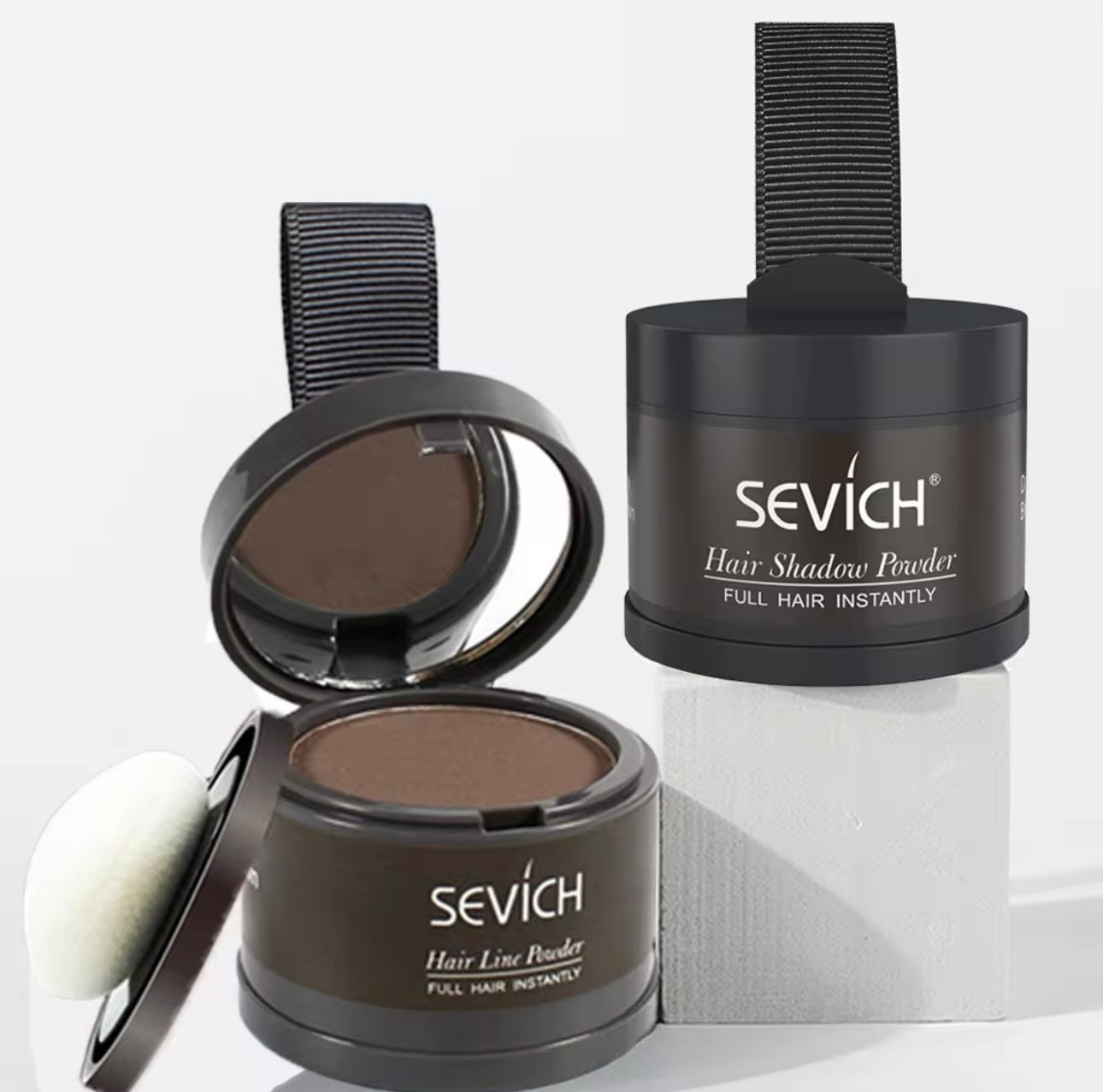 Glow Hair SEVICH - Pó Maquiagem p/ Cabelo a prova D'agua ✅