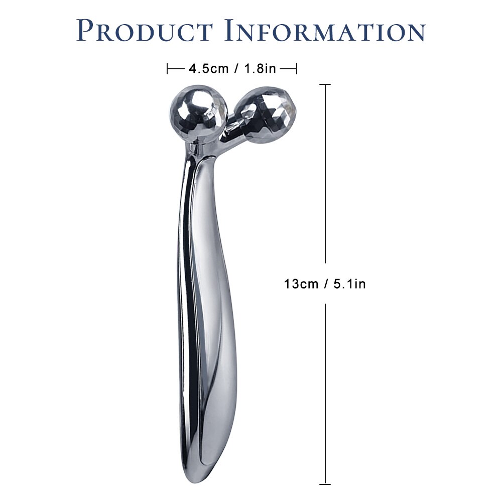 ROLLER ABS TITANIUM AUREOS • MASSAGEM FACIAL