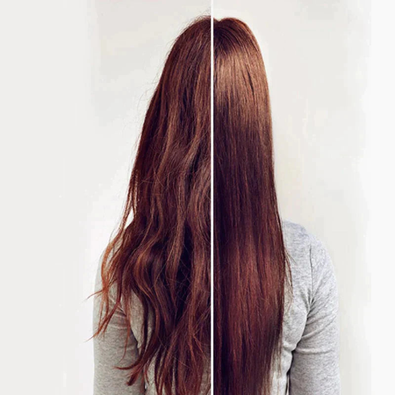 Escova Alisadora Miss Glow 5 em 1 - Alisa, Seca, Hidrata, Modela e Anti-Frizz