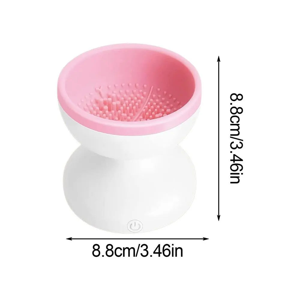 LIMPADOR AUTOMÁTICO DE PINCÉIS DE MAQUIAGEM MISS GLOW