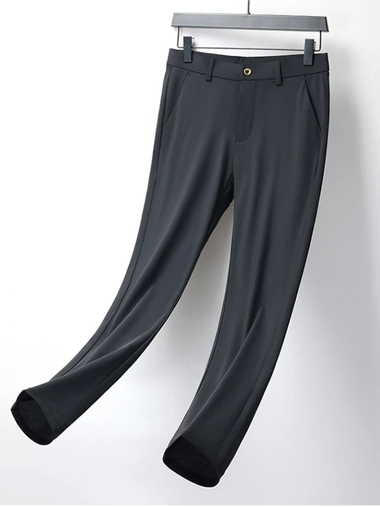 Calça Elástica Social Masculina {COMPRE 1 LEVE 2} +CINTO
