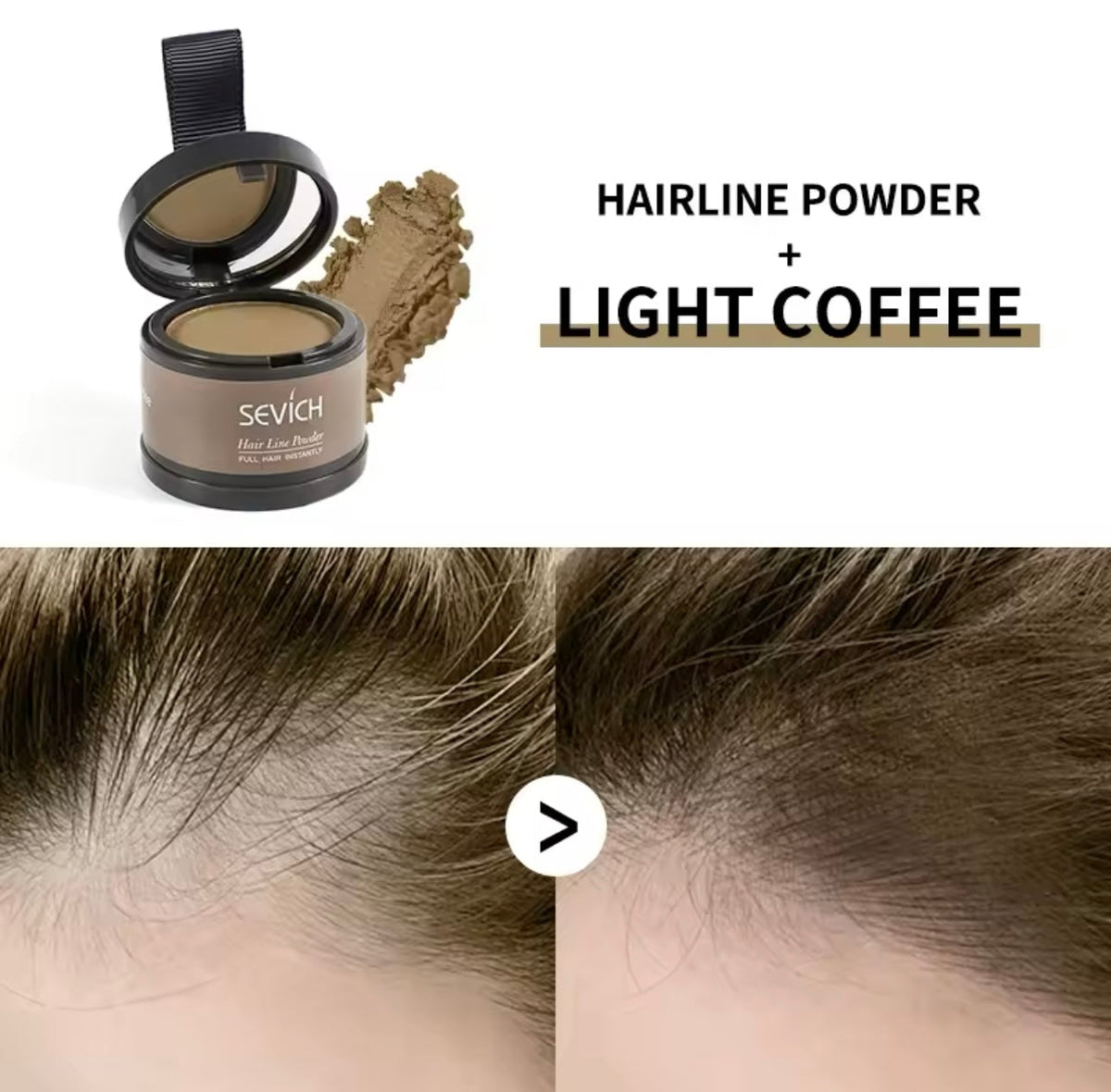Glow Hair SEVICH - Pó Maquiagem p/ Cabelo a prova D'agua ✅