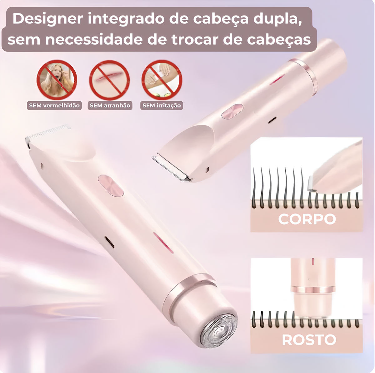 SKINGLOW PRO 2 em 1 - Corporal e facial
