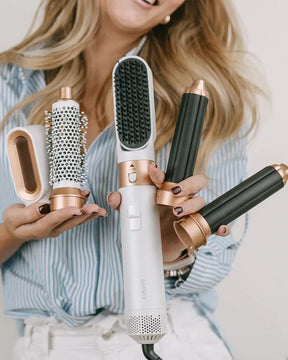 Glow Hair™ - Escova Modeladora Dyson 5 em 1 Original [+ BRINDE EXCLUSIVO]