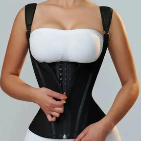 Cinta Lipo Modeladora - Alta compressão com ziper [COMPRE 1 LEVE 2]