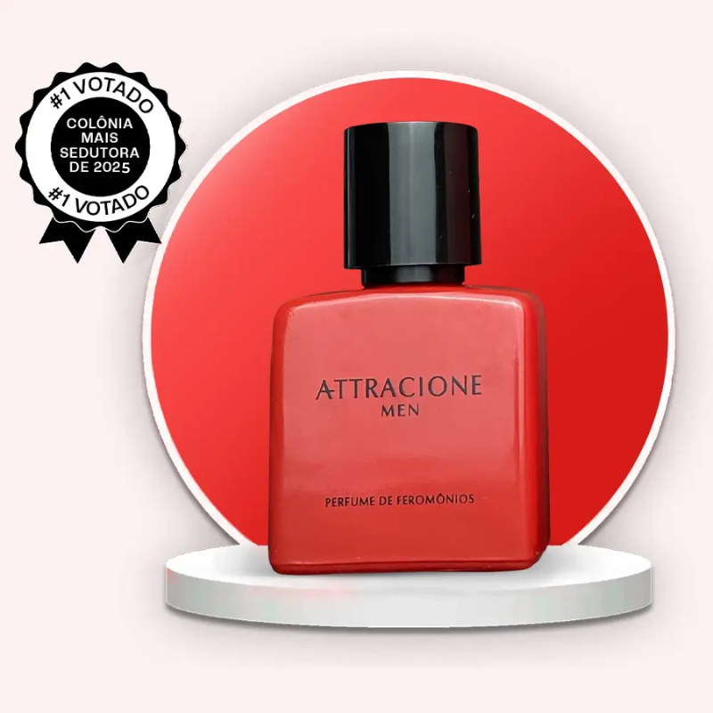 Perfume Masculino original Attracione Men Sedução Pura {COMPRE 1 LEVE 2}