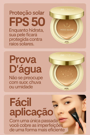 Base Profissional BB Crema Miss Glow [ Compre 1 Leve 2] + Brinde