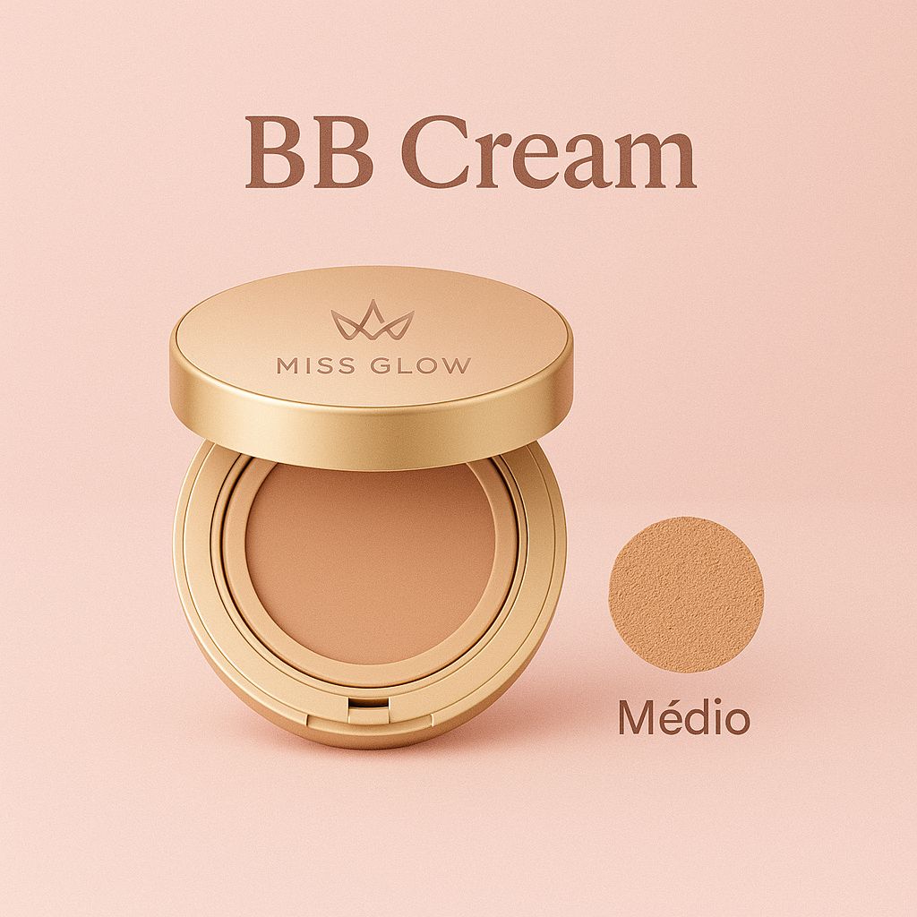 Base Profissional BB Crema Miss Glow [ Compre 1 Leve 2] + Brinde