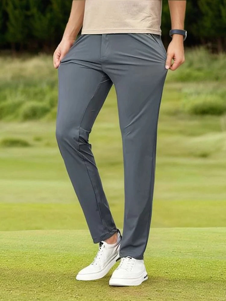 Calça Elástica Social Masculina {COMPRE 1 LEVE 2} +CINTO