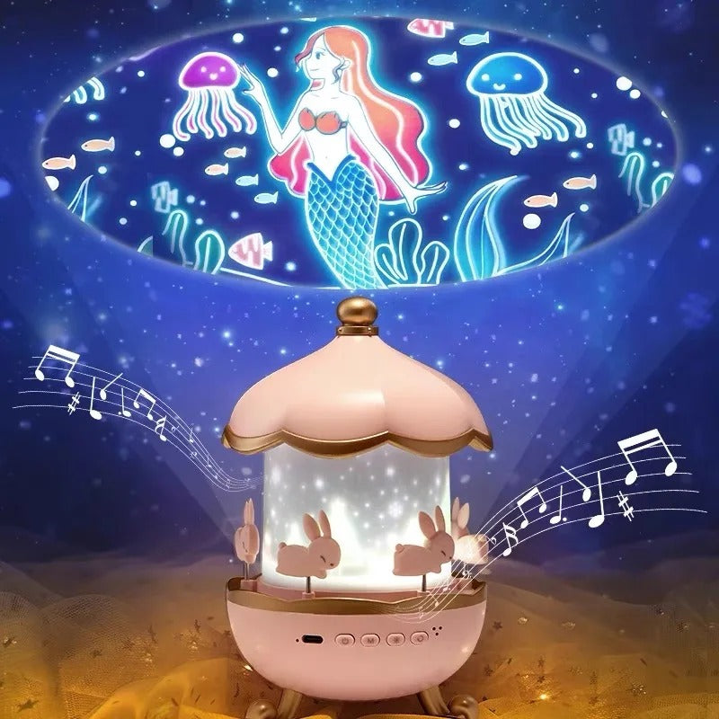Luminária Desenho Kids Miss Glow {COMPRE 1 LEVE 2} + CABO USB