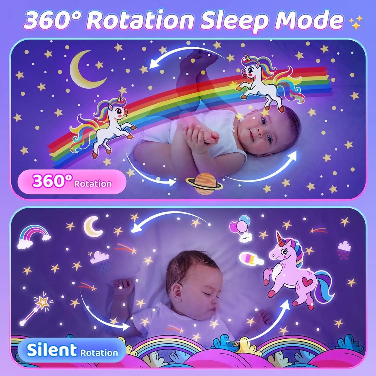 Luminária Desenho Kids Miss Glow {COMPRE 1 LEVE 2} + CABO USB