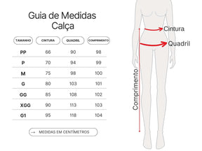 [COMPRE 1 LEVE 2] Calça Modeladora Pantalona 100% Linho Premium